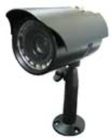 Weatherproof Color DSP Bullet Camera W/ Varifocal Lens And IR LEDs / Metal Housing